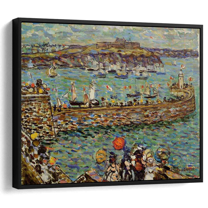 Lighthouse at St. Malo (1907) by Maurice Prendergast