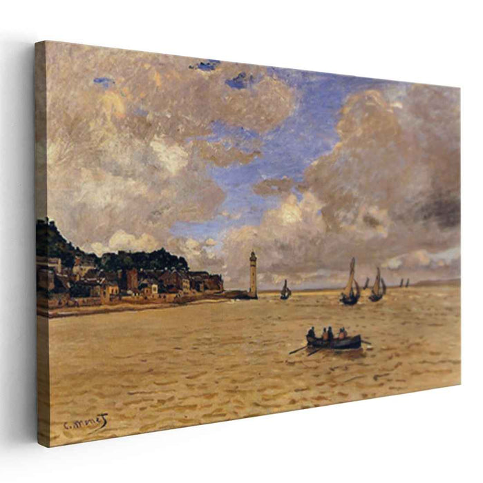 Lighthouse at the Hospice (1864) by Claude Monet