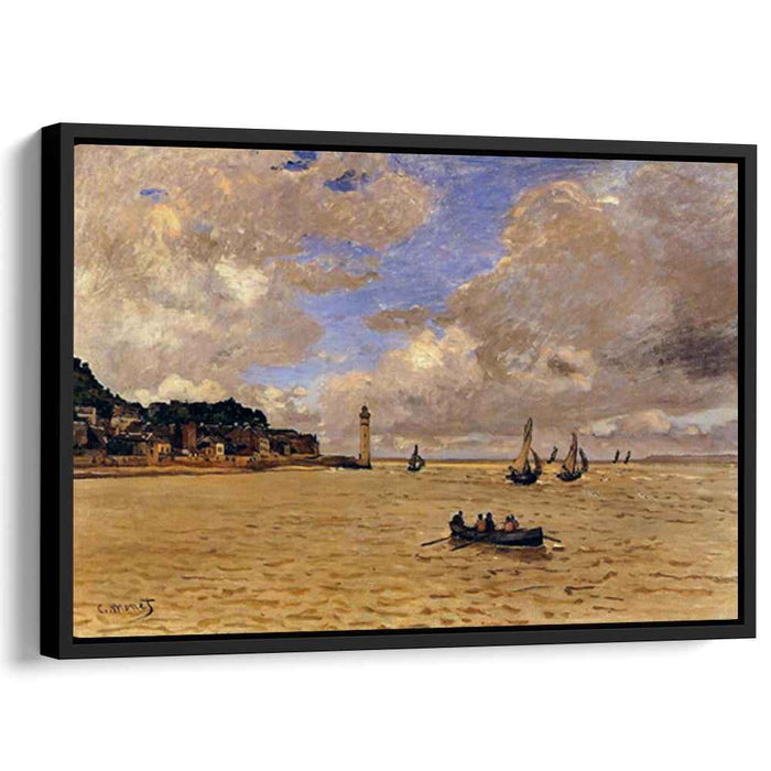 Lighthouse at the Hospice (1864) by Claude Monet