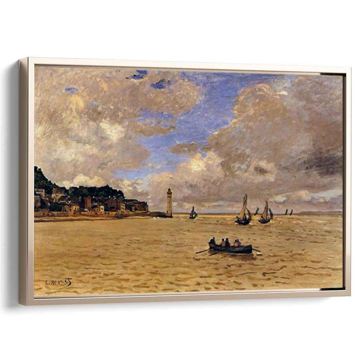 Lighthouse at the Hospice (1864) by Claude Monet