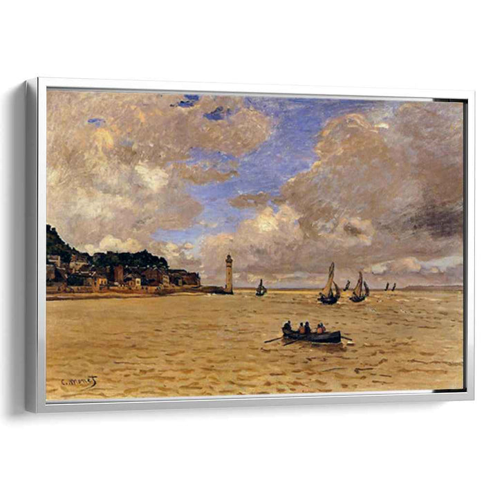 Lighthouse at the Hospice (1864) by Claude Monet