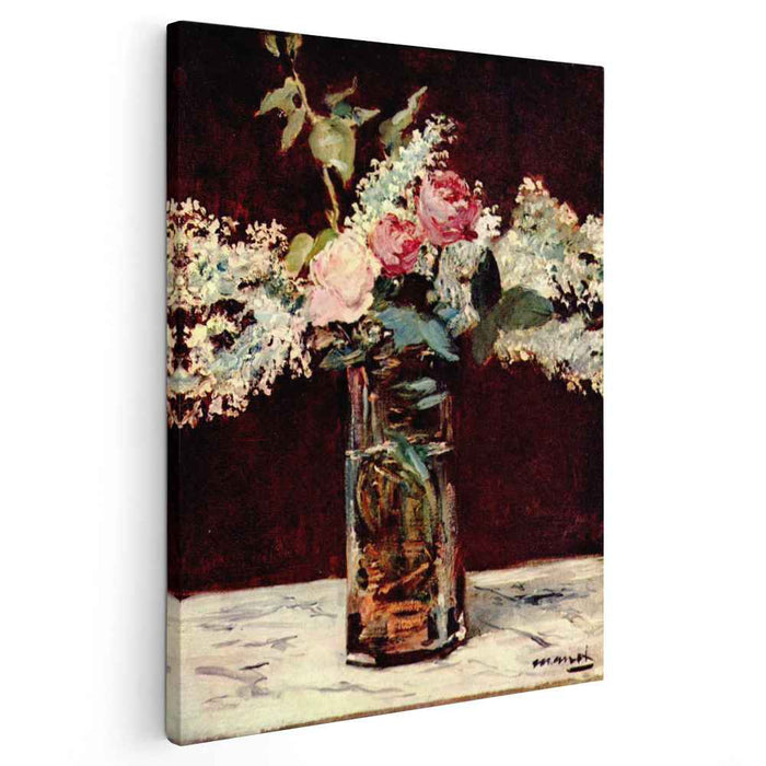 Lilac and roses (1883) by Edouard Manet