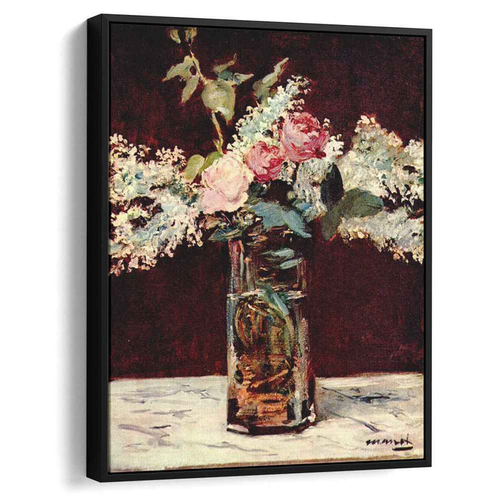 Lilac and roses (1883) by Edouard Manet