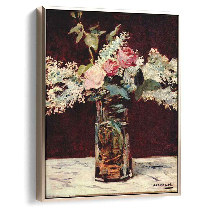 Lilac and roses (1883) by Edouard Manet
