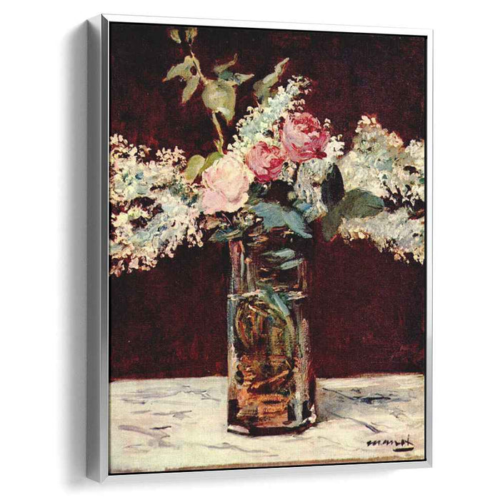Lilac and roses (1883) by Edouard Manet