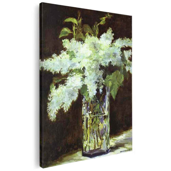 Lilac in a glass (1882) by Edouard Manet