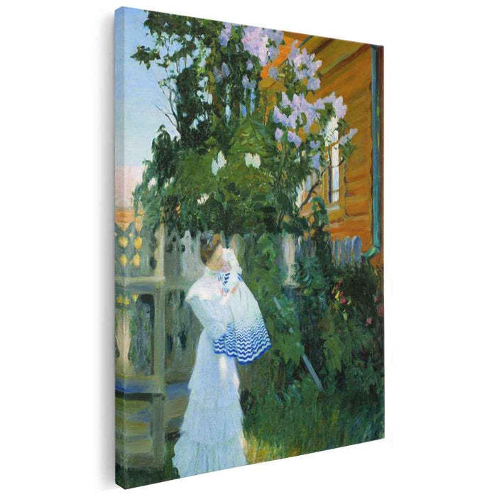 Lilacs (1906) by Boris Kustodiev