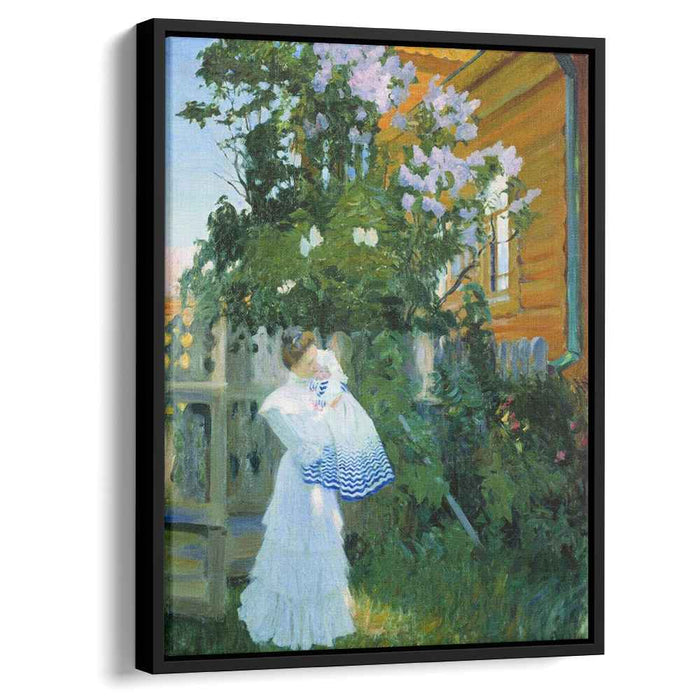 Lilacs (1906) by Boris Kustodiev