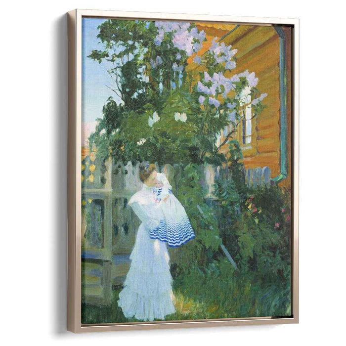 Lilacs (1906) by Boris Kustodiev