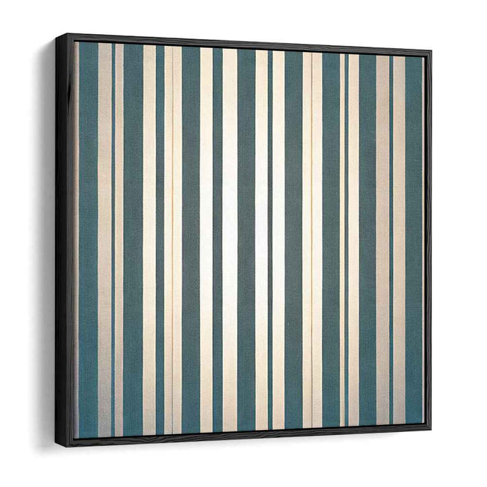 Radiant Stripes: Minimalist Geometric Canvas Art Print