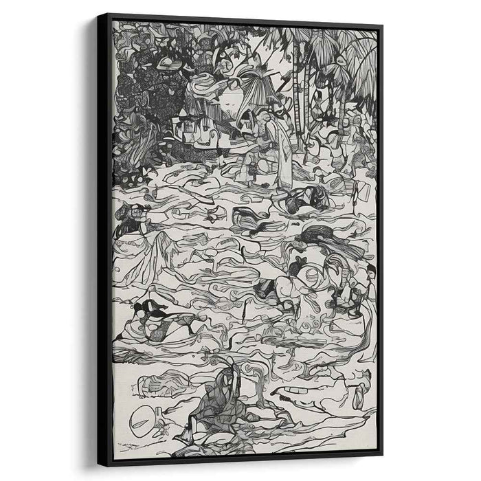 Cognitive Labyrinth: An Enigmatic Surrealist Journey