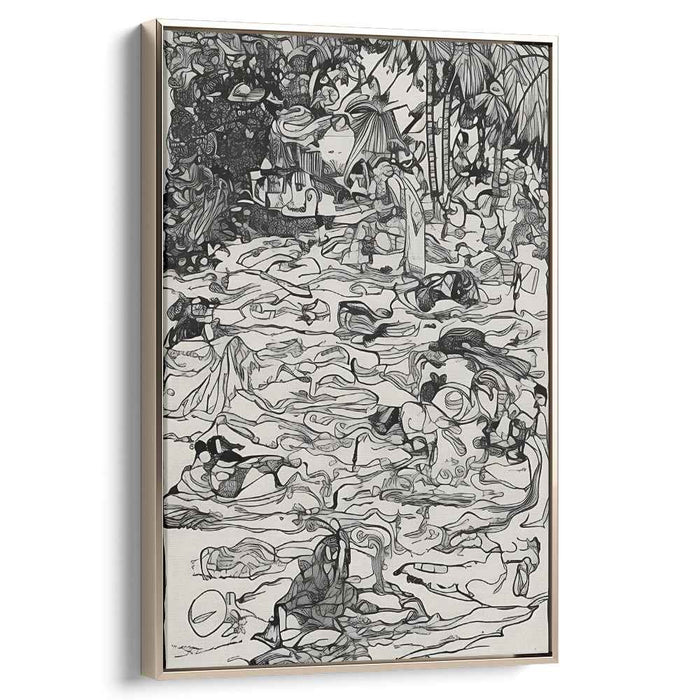 Cognitive Labyrinth: An Enigmatic Surrealist Journey