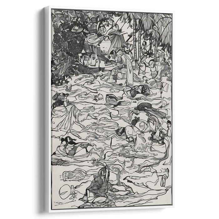 Cognitive Labyrinth: An Enigmatic Surrealist Journey