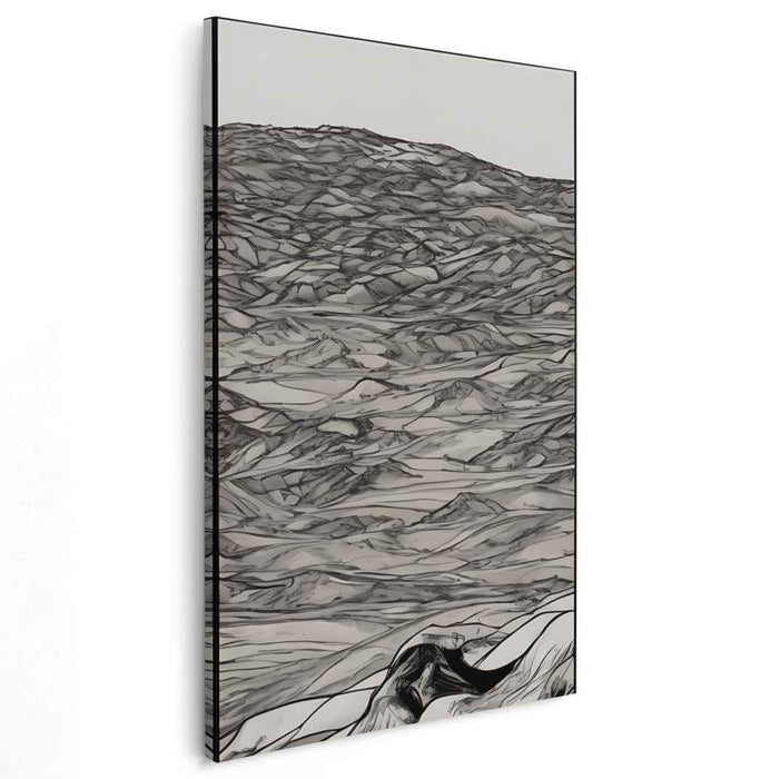 Solitary Horizon: Abstract Landscape of Solitude