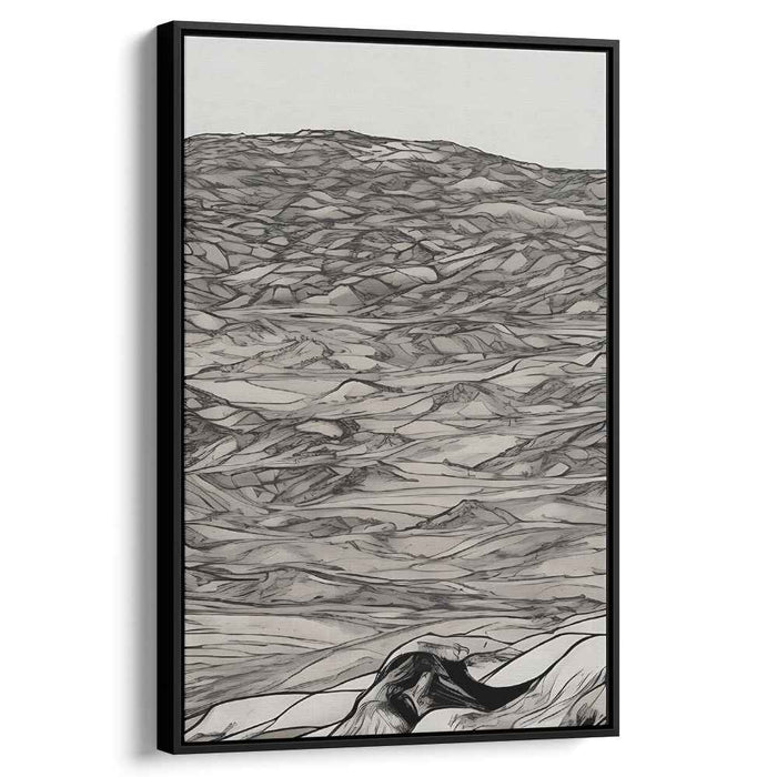 Solitary Horizon: Abstract Landscape of Solitude