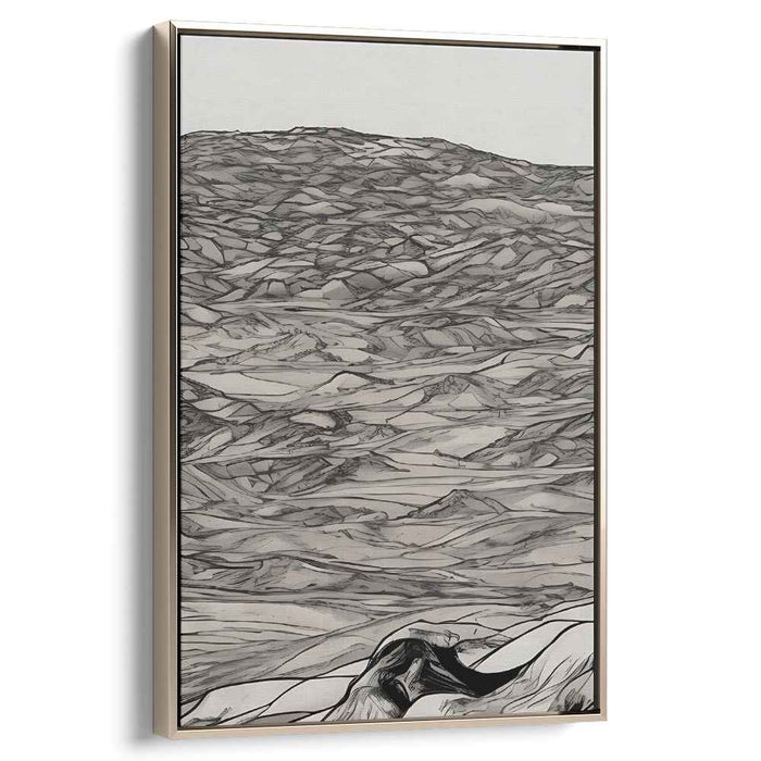 Solitary Horizon: Abstract Landscape of Solitude