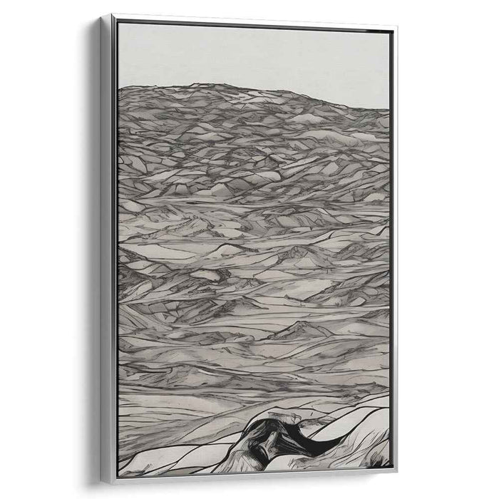 Solitary Horizon: Abstract Landscape of Solitude