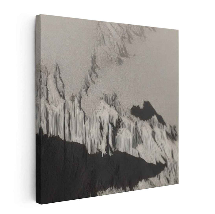 Terrain Tapestry: Textured Landscape Art Print