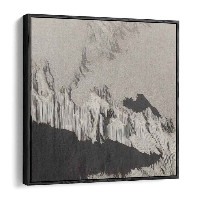 Terrain Tapestry: Textured Landscape Art Print