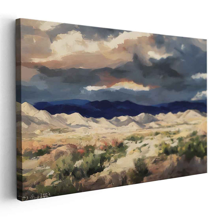 Line Art Desert Mountains #115