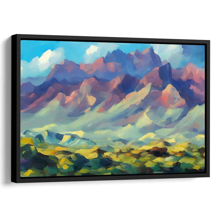 Brushstrokes Dance Among Trees: Impressionist Landscape Canvas Art