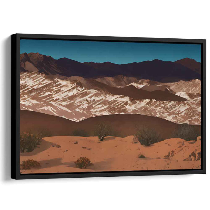 Majestic Peak Symphony: Majestic Mountain Canvas Art Print