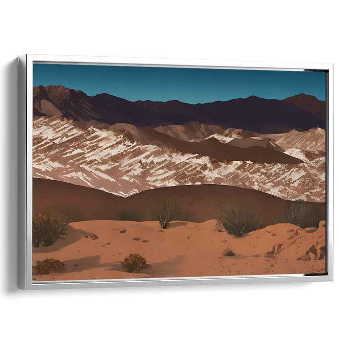 Majestic Peak Symphony: Majestic Mountain Canvas Art Print