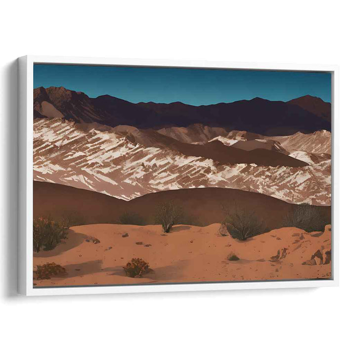 Majestic Peak Symphony: Majestic Mountain Canvas Art Print