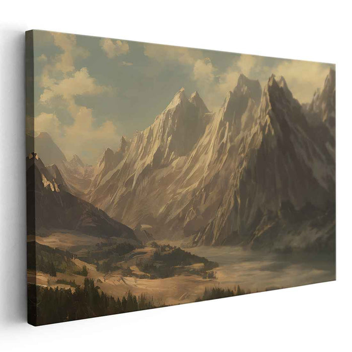 Line Art Mountain #115