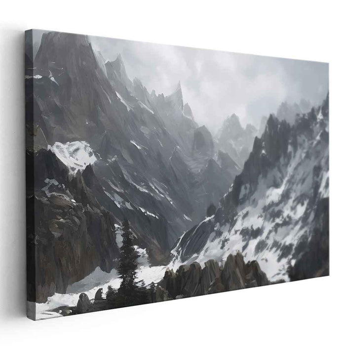 Line Art Mountain #137