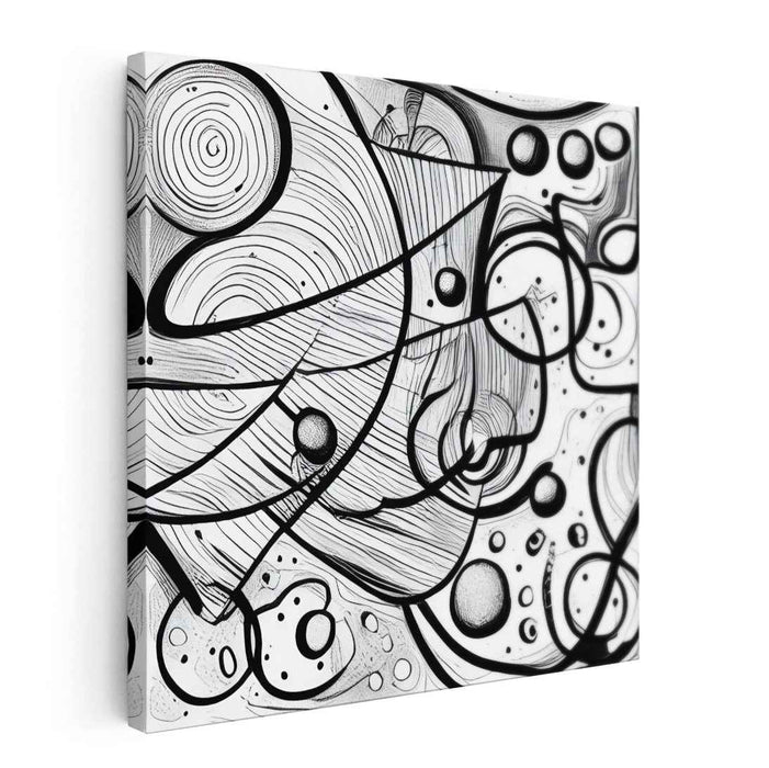 Fluid Ink Symphony: Abstract Expressionist Ink Art