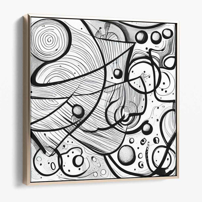 Fluid Ink Symphony: Abstract Expressionist Ink Art