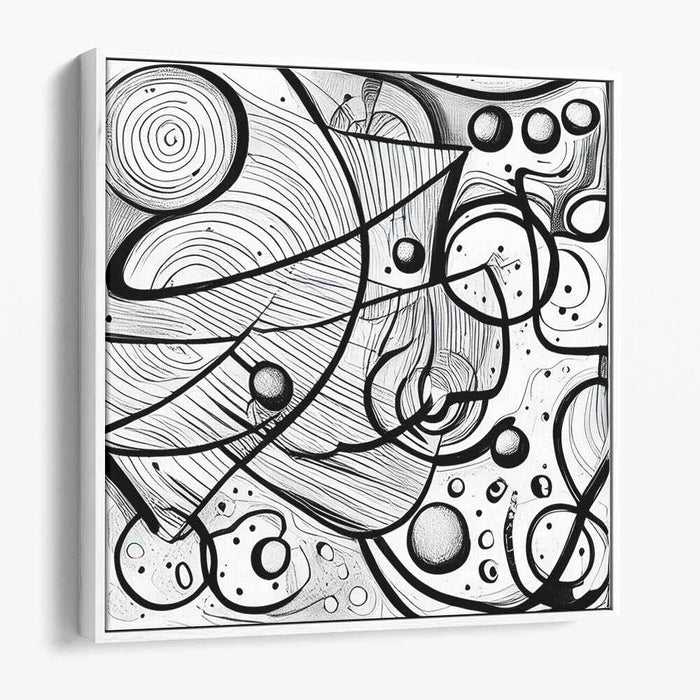 Fluid Ink Symphony: Abstract Expressionist Ink Art