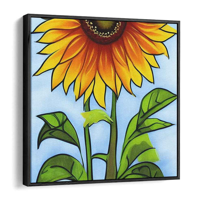 Line Art Sunflower #002