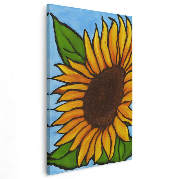 Impressionist Petal Parade: Vibrant Post-Impressionist Floral Canvas Art Print