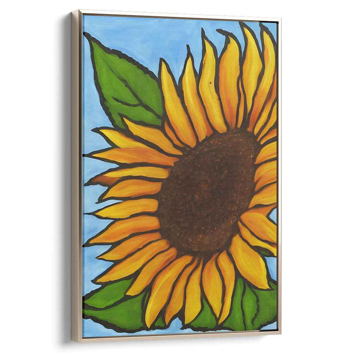 Impressionist Petal Parade: Vibrant Post-Impressionist Floral Canvas Art Print