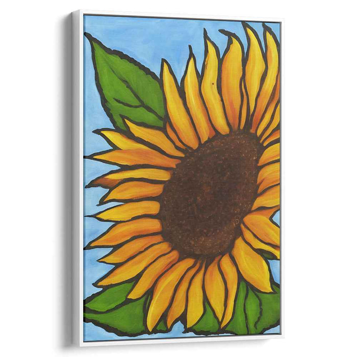 Impressionist Petal Parade: Vibrant Post-Impressionist Floral Canvas Art Print