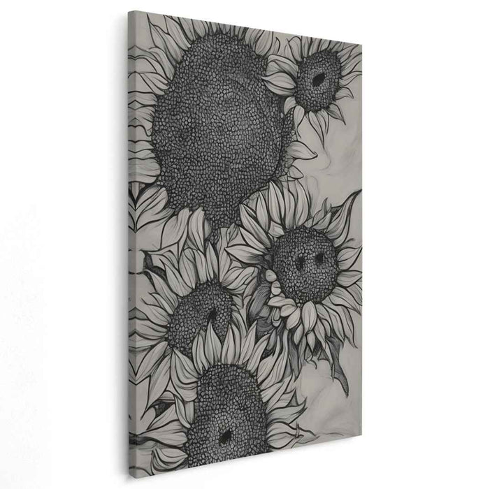 Line Art Sunflower #218