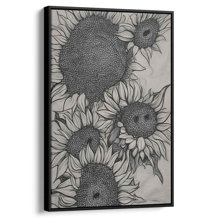 Line Art Sunflower #218