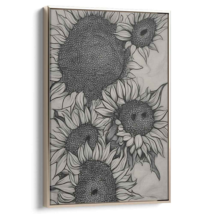 Line Art Sunflower #218