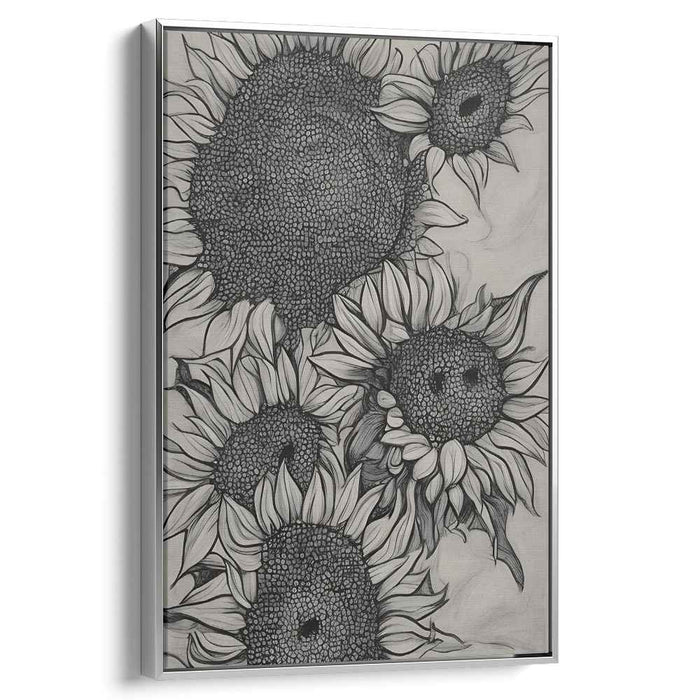 Line Art Sunflower #218