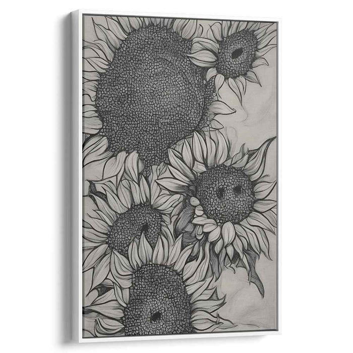 Line Art Sunflower #218