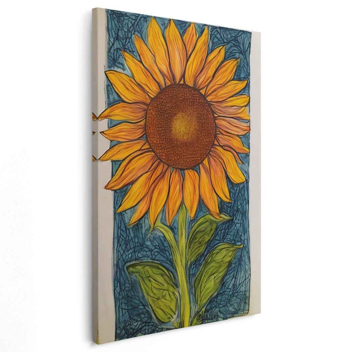 Line Art Sunflower #229