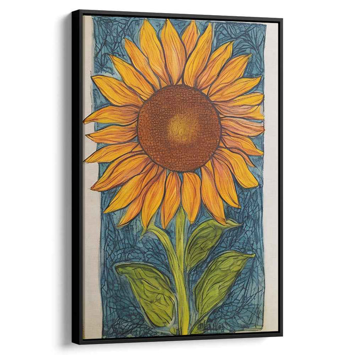 Line Art Sunflower #229