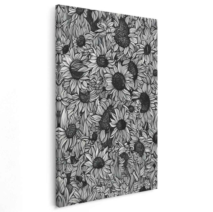 Line Art Sunflower #231