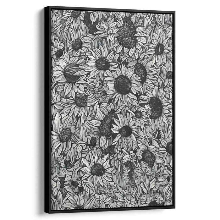 Line Art Sunflower #231