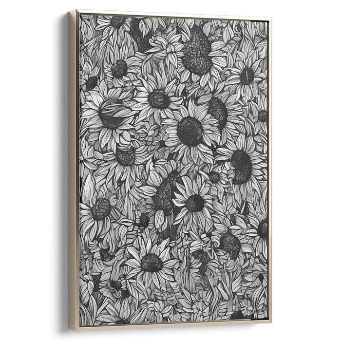 Line Art Sunflower #231