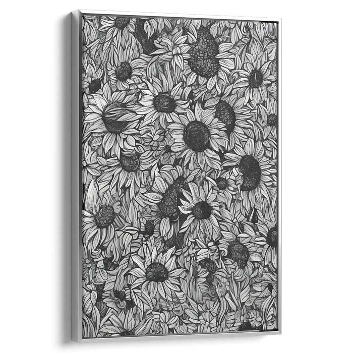 Line Art Sunflower #231