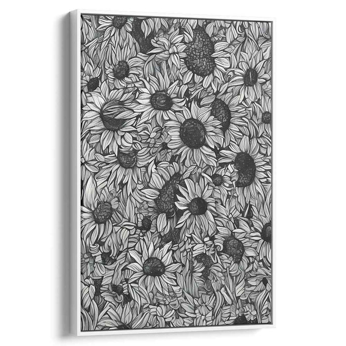 Line Art Sunflower #231