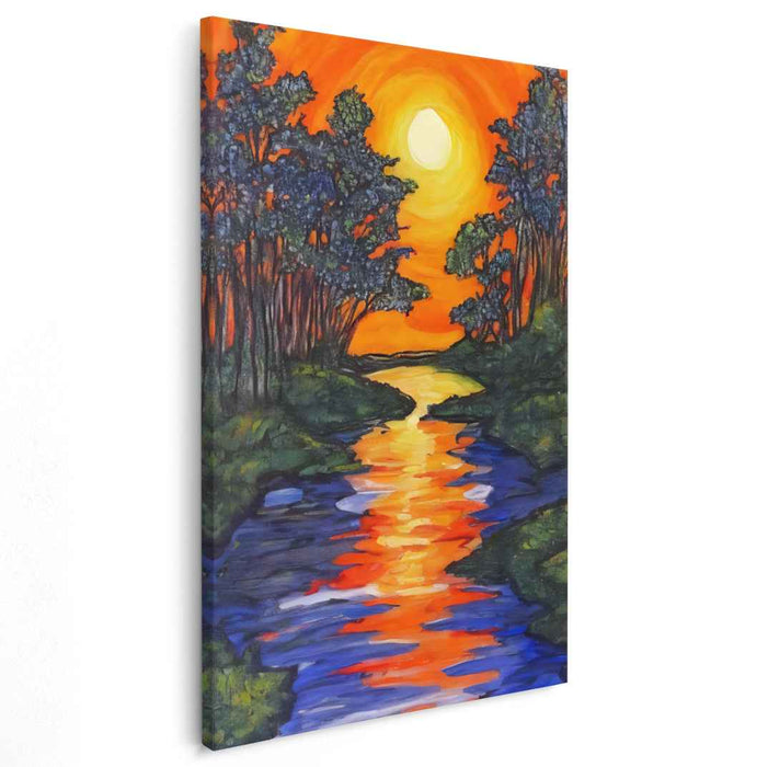 Line Art Sunset #201